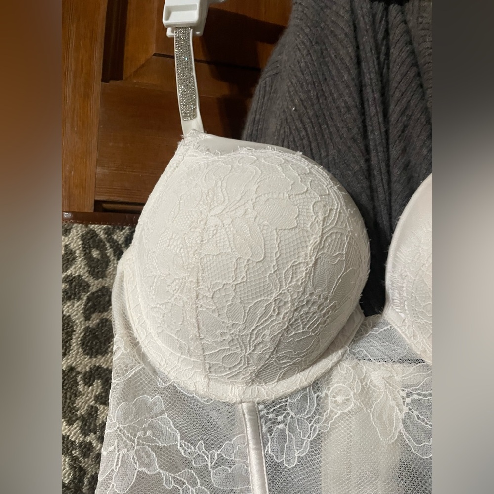 Victoria's Secret Very Sexy Bombshell Add-2-Cups Push-Up Corset Bra Size 36c🤍 - Picture 10 of 16